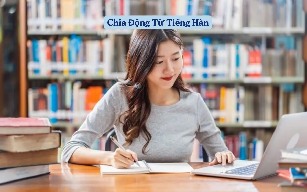 Chia Động Từ Tiếng Hàn Chi Tiết & Dễ Hiểu